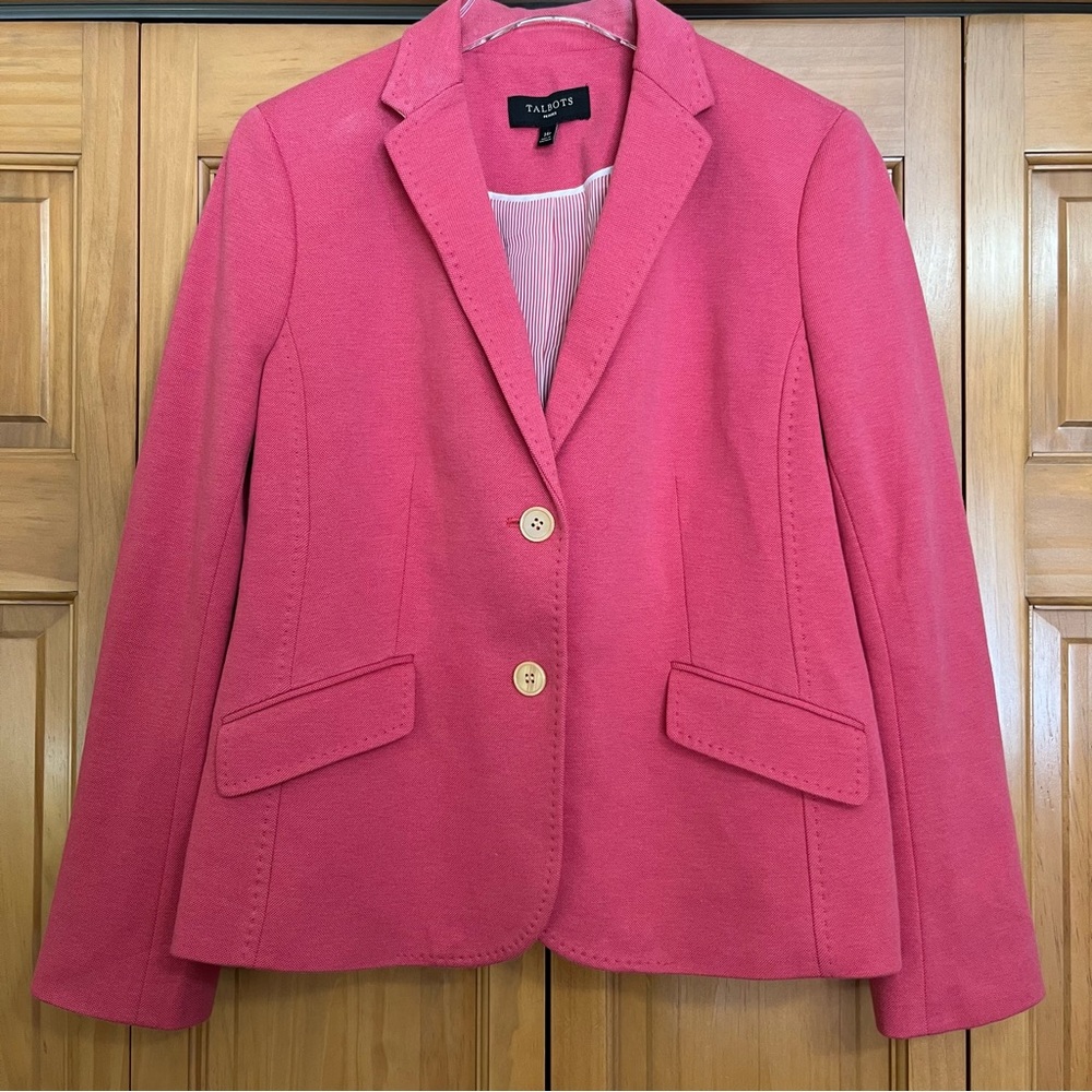 Talbots Pink Women's Blazer